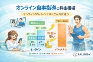 【2026年最新版】オンライン食事指導の料金相場|安い理由・パーソナルとの違いを専門家が解説