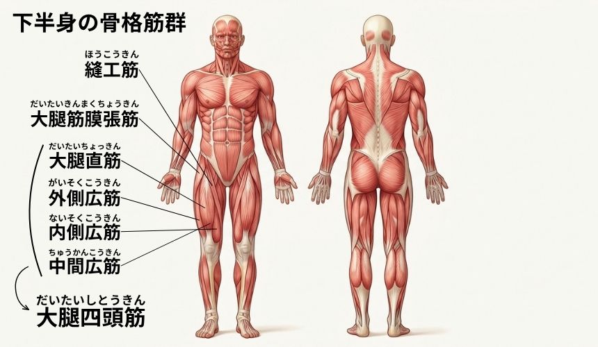 機能解剖学【下半身】