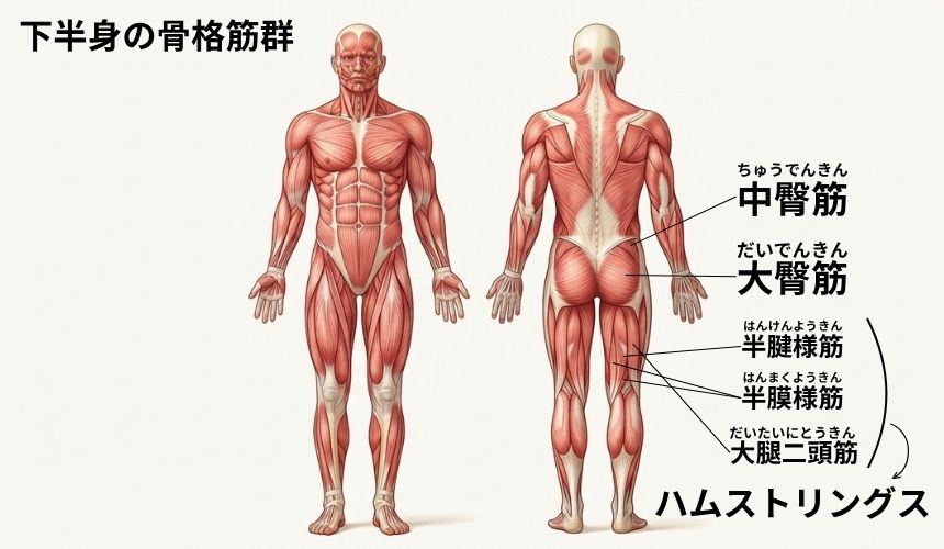 機能解剖学【下半身】
