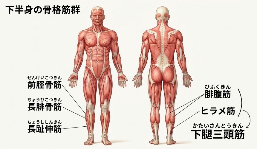 機能解剖学【下半身】
